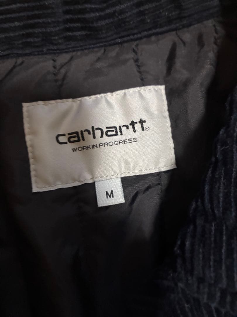 美品　Carhartt WIPコーデュロイジャケット　ネイビー