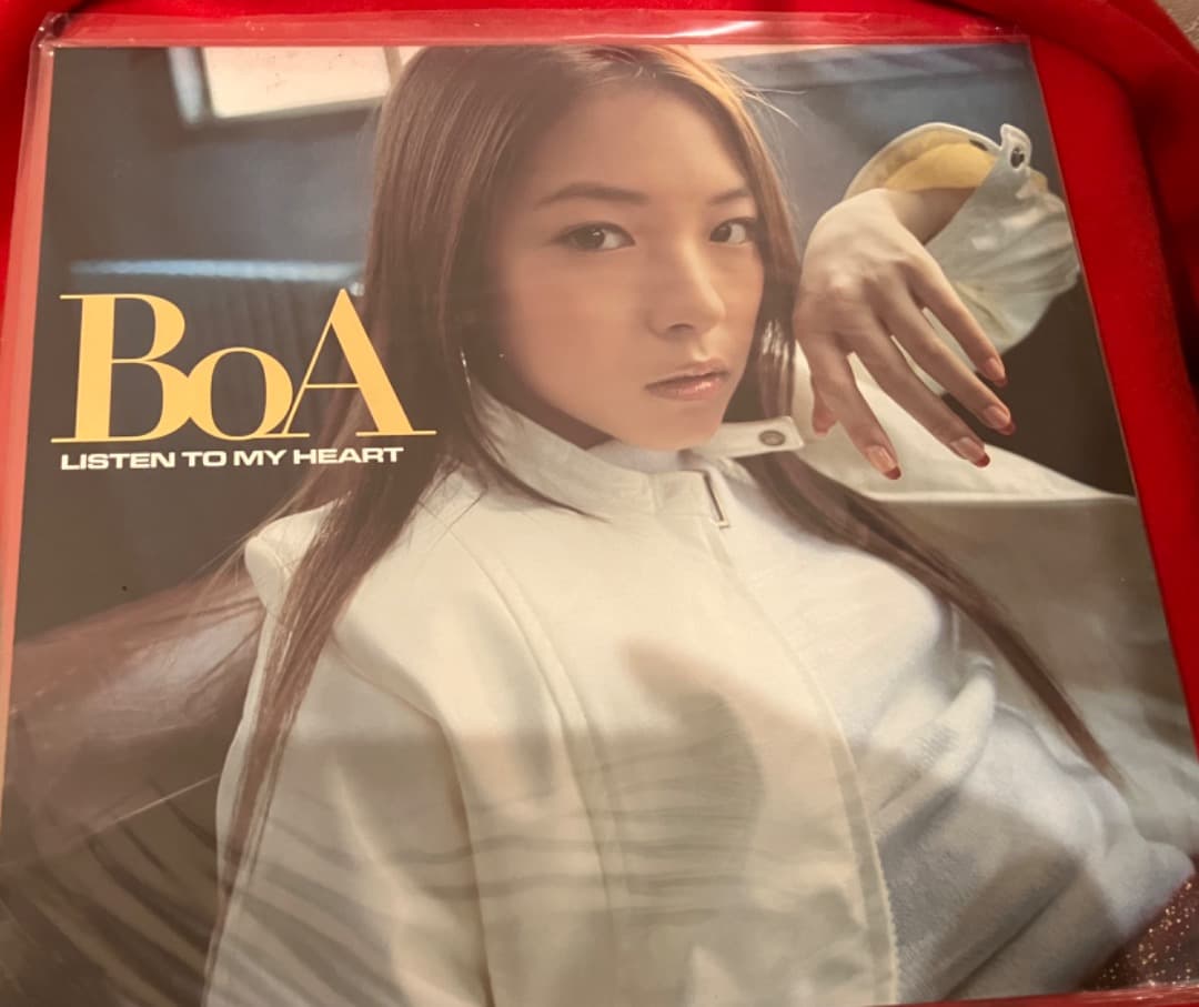 新品未使用　BoA レコード　4枚セット