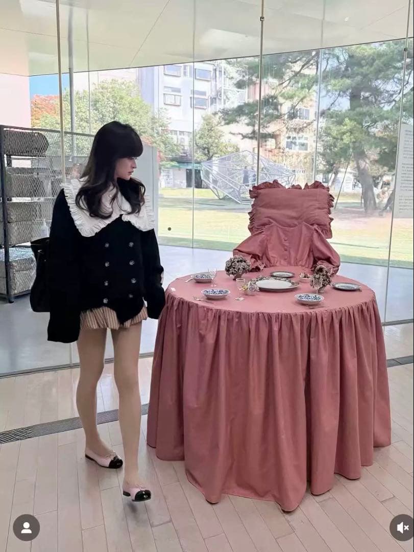 タグ付き新品 bibiy. ANNABELLE CARDIGAN ブラック