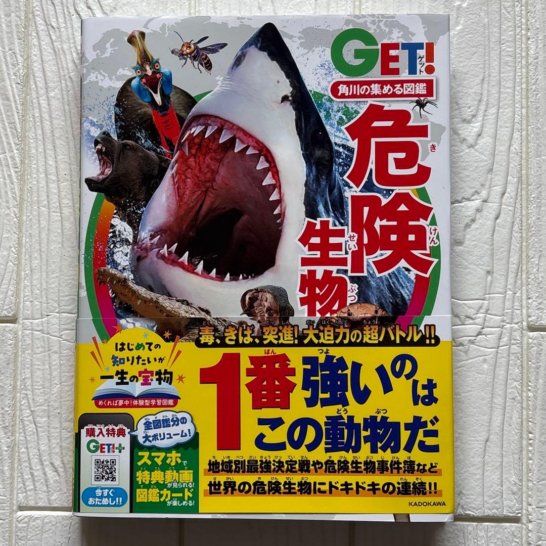 GET! 動物・危険生物・昆虫・恐竜(４冊セット)