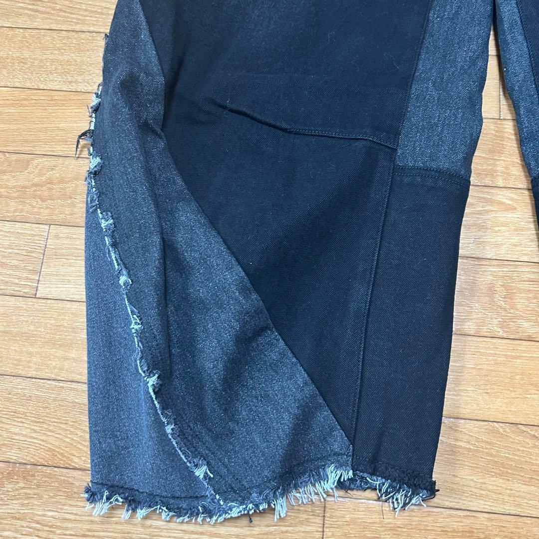 新品✨Knuth Marf twobuckles patchwork denim