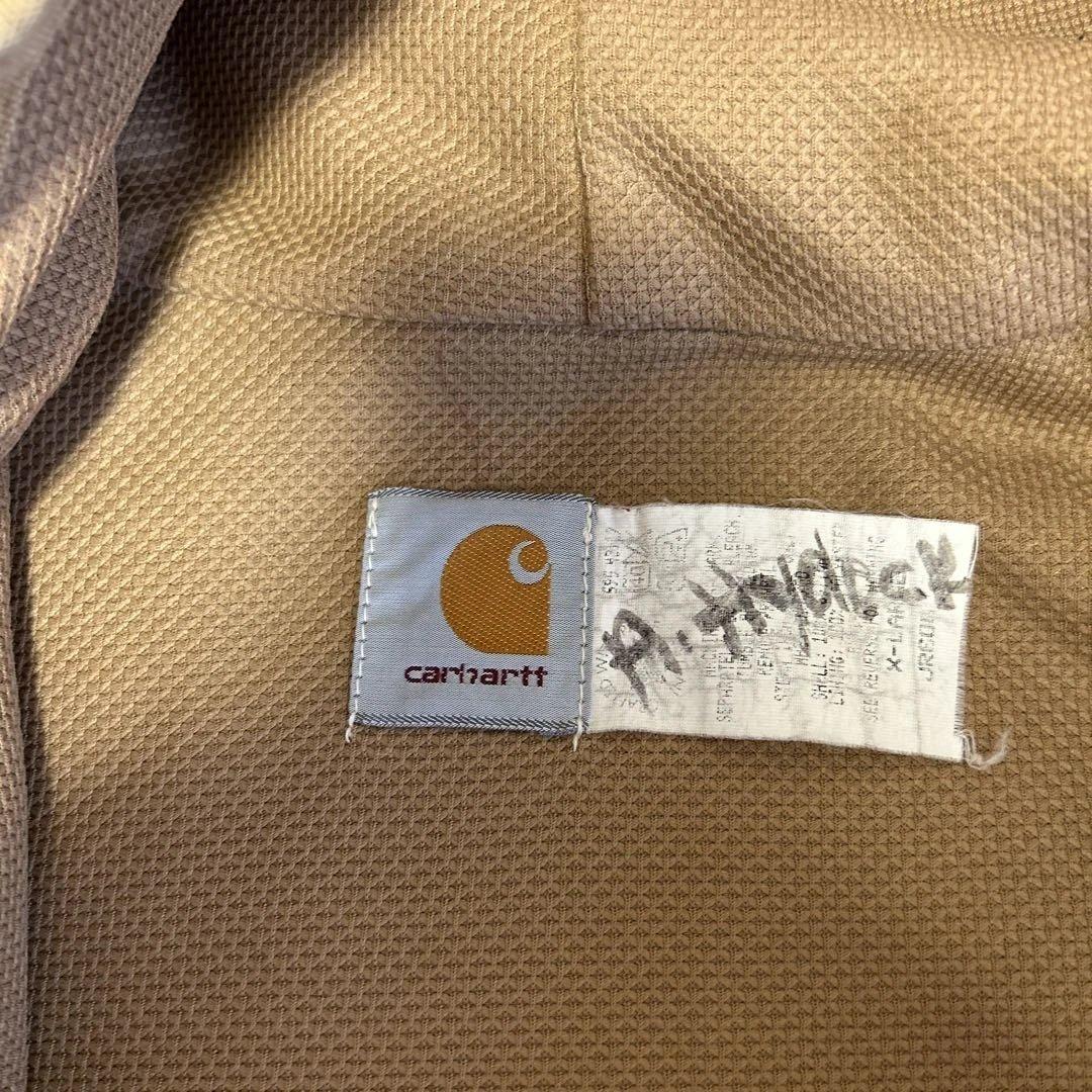 Carhartt フード付きベージュジャケット