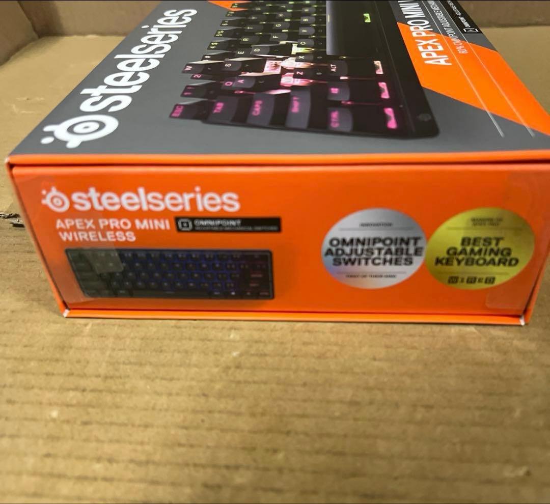 Steelseries キーボードApexProMini Wireless JP