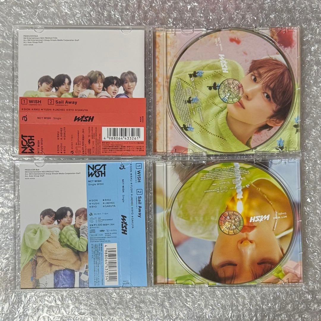 NCT WISH デビューシングル 『WISH』 初回限定盤 ソロ盤 コンプ