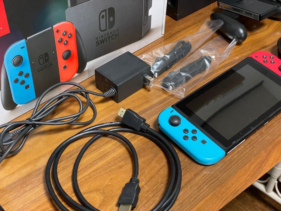 Nintendo Switch 本体　純正プロコンセット