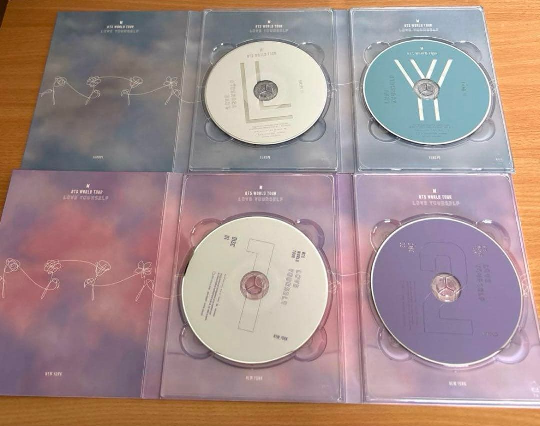 BTS LOVEYOURSELF DVD EUROPE＆NEW YORK