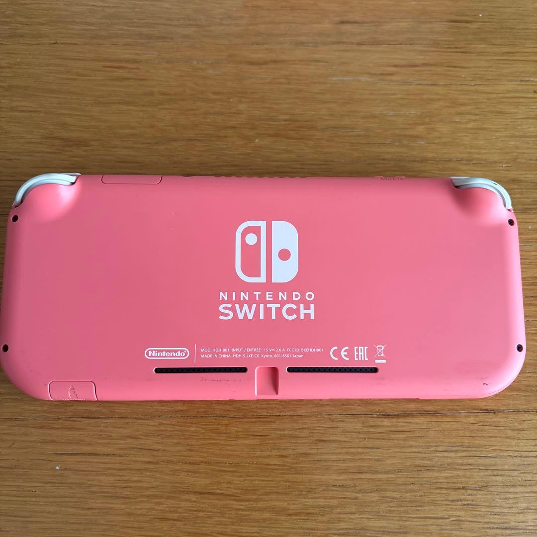 【美品】Switch Lite コーラルピンク スイッチライト