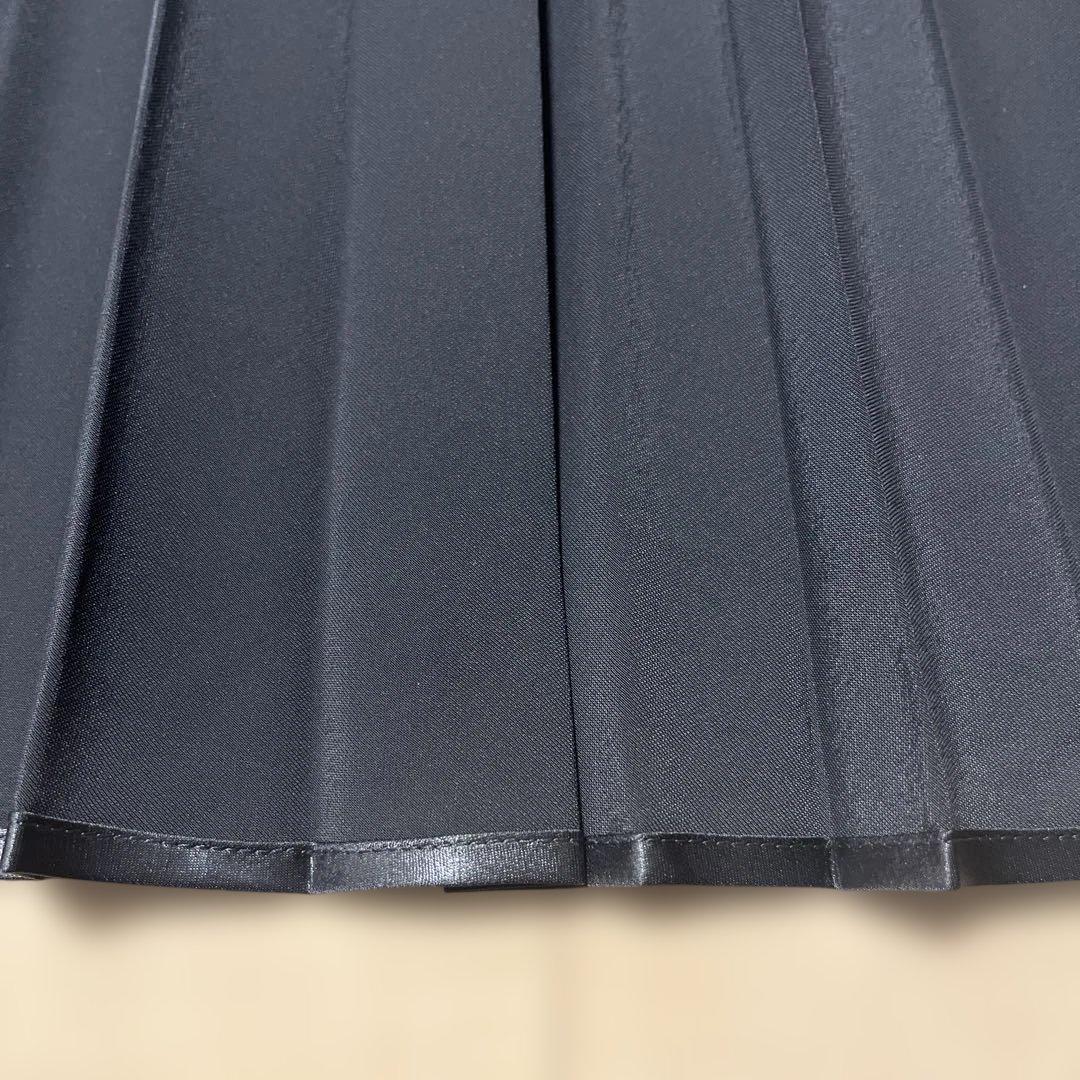 一度着用のみ　 23区　ブラック プリーツスカート 　Lサイズ