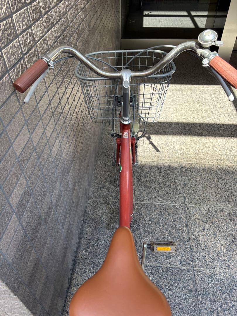大阪市北区取りにこられる方限定　26インチ　シティサイクル 前面バスケット付き