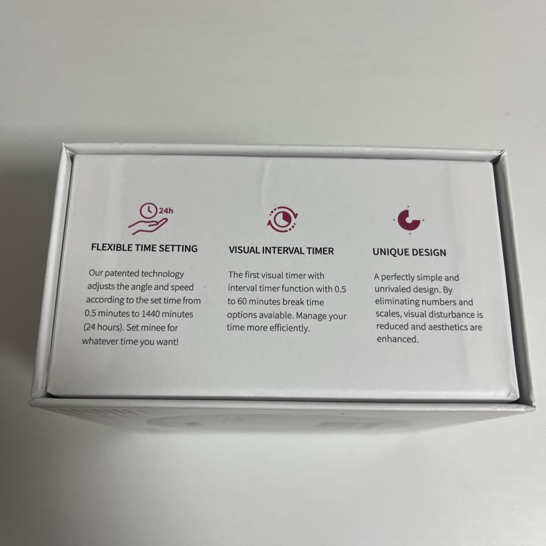純正ケース付き minee3ポモドーロタイマー 箱付きマイニー3 充電コード付き