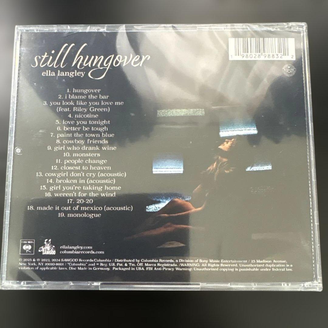 洋楽 ella langley still hungover CD