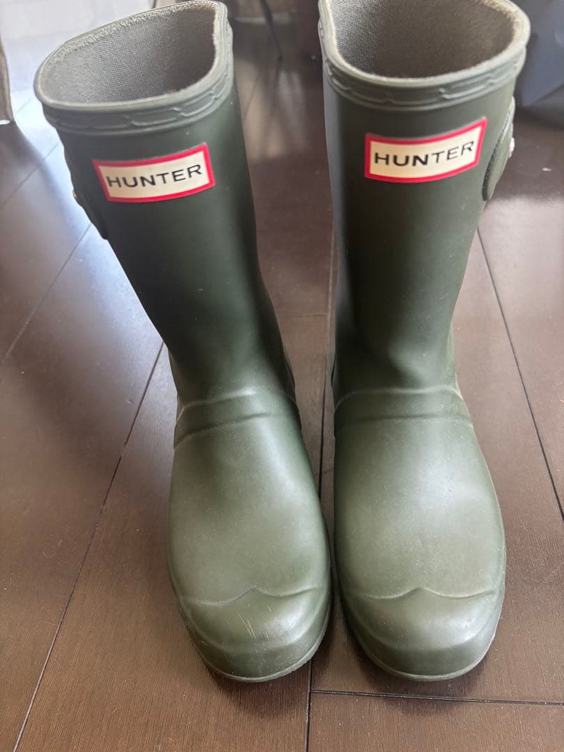 HUNTERレインブーツ　UK4(23.5センチ)