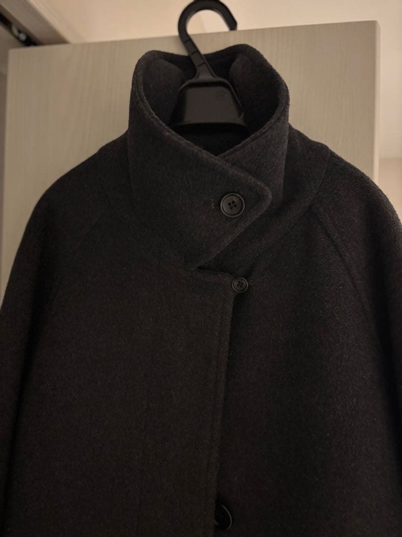 ジャケット・アウター Wool Soutiencollar Coat anuke
