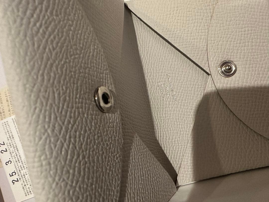 新品未使用　エルメス カルヴィ　クレ　HERMES 名刺入れ　カードケース