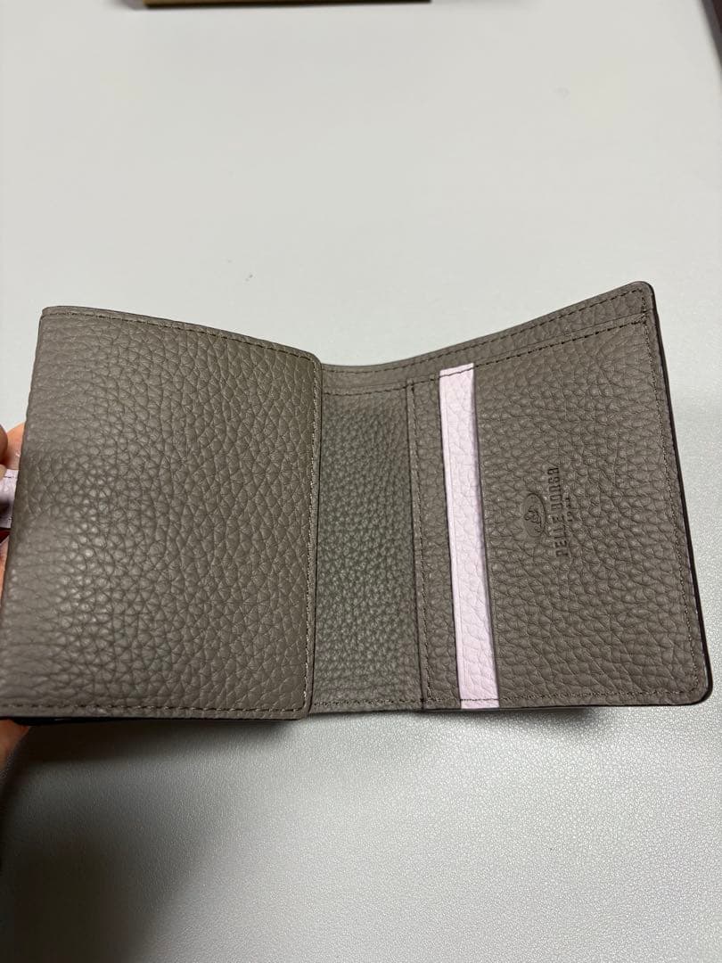 PELLE BORSA 二つ折り財布 Reinette ライラック