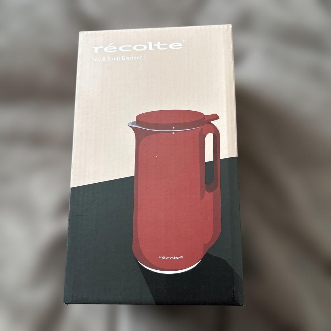 récolte Soy & Soup Blender RSY-1 レッド