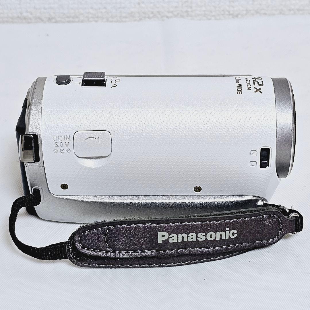 【美品】Panasonic ビデオカメラ　HDC-TM45 ホワイト　動作確認済