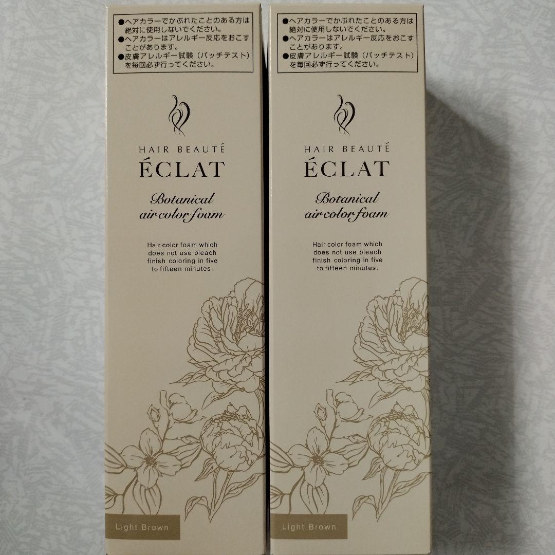 ヘアボーテエクラボタニカルエアーカラーフォーム 150g２本セット