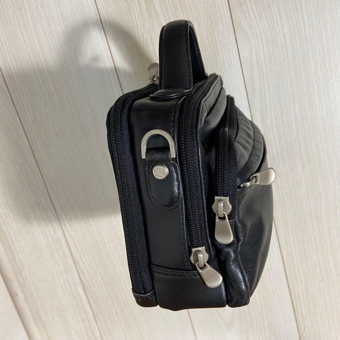 dm57 Samsonite ツーリスト2way レザー ショルダーバッグ