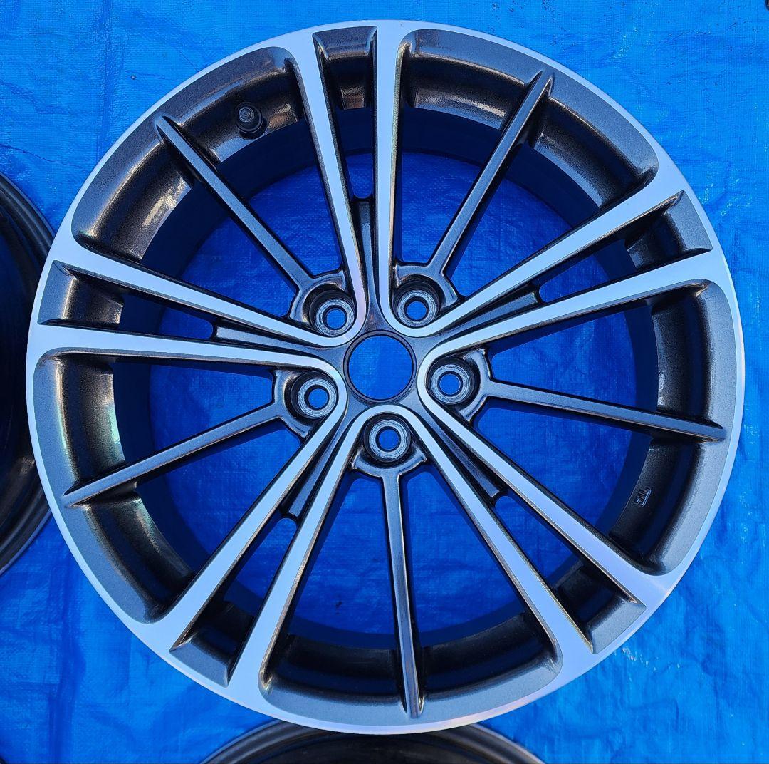 たっちん86純正ホイール 17×7J +48 PCD100 5H 美品　①