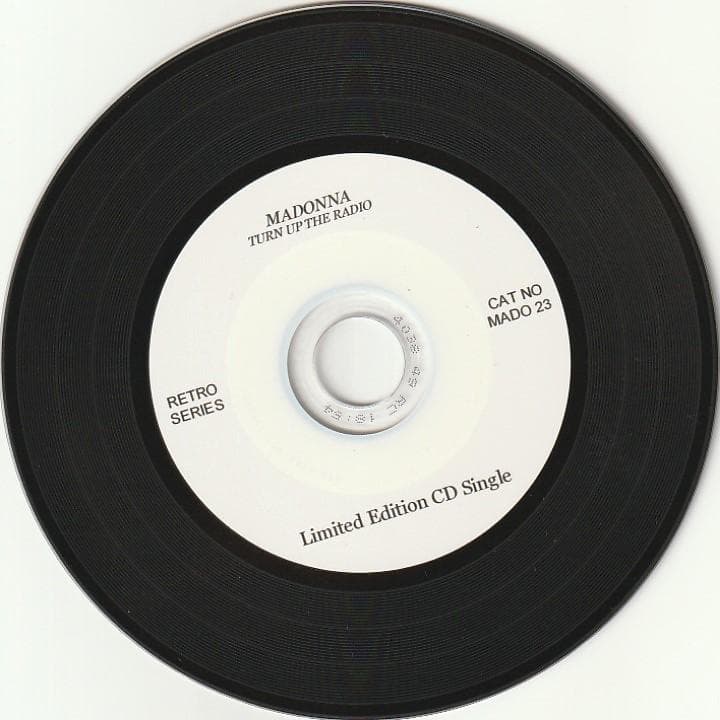MADONNA　Turn Up The Radio REMIXES　貴重 CD