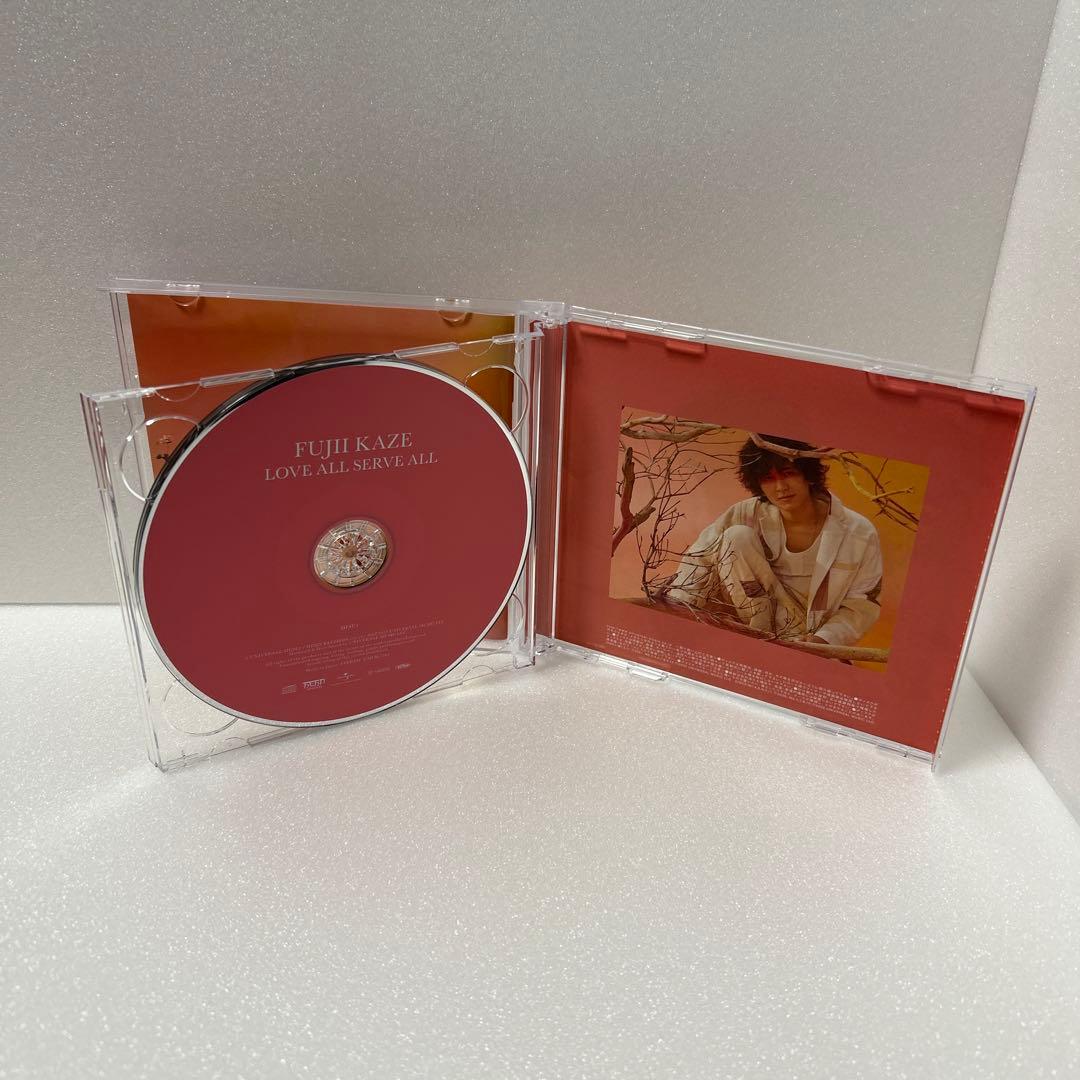 スリーブケース付属 初回限定盤CD2枚組 LOVE ALL SERVE ALL