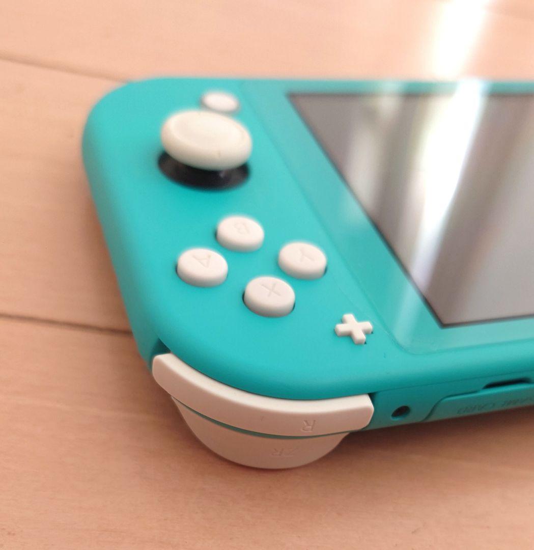 Nintendo Switch Lite ターコイズ 本体とケース付き充電器なし