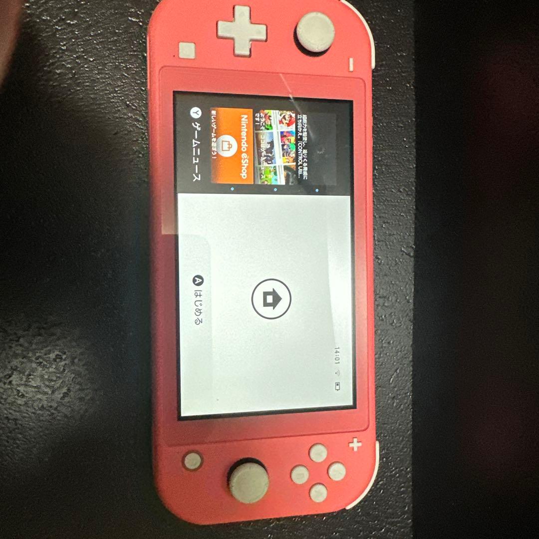 Nintendo Switch Lite コーラル動作確認済