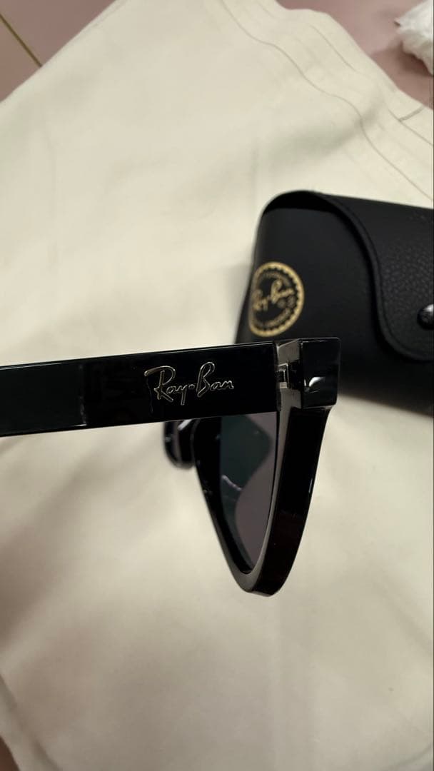 Ray-Ban P 偏光レンズサングラス ブラック ケース付き