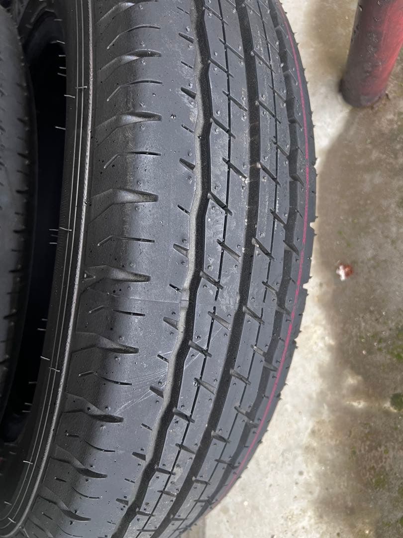 【新車外し：純正タイヤ】155/80R14 88/86N 4本 プロボックス