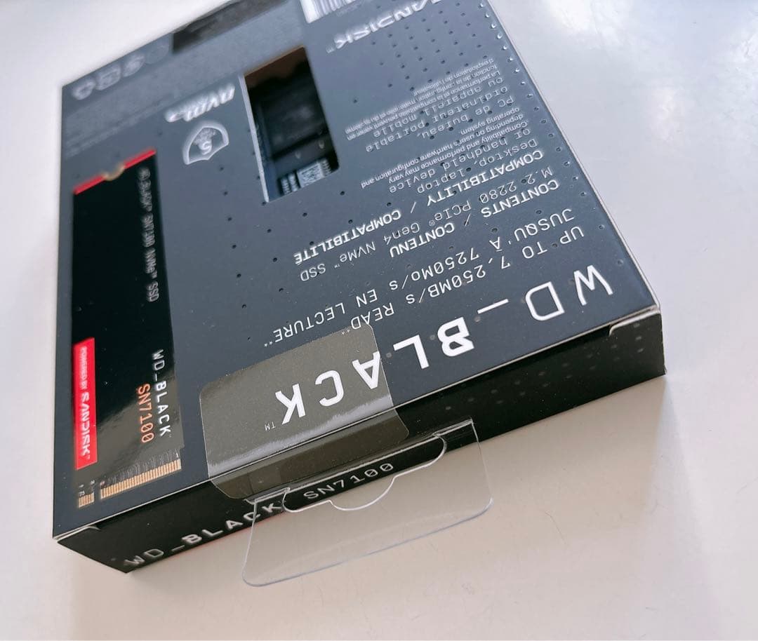 内蔵型SSD WD_BLACK SN7100 2TB SSD M.2 2280