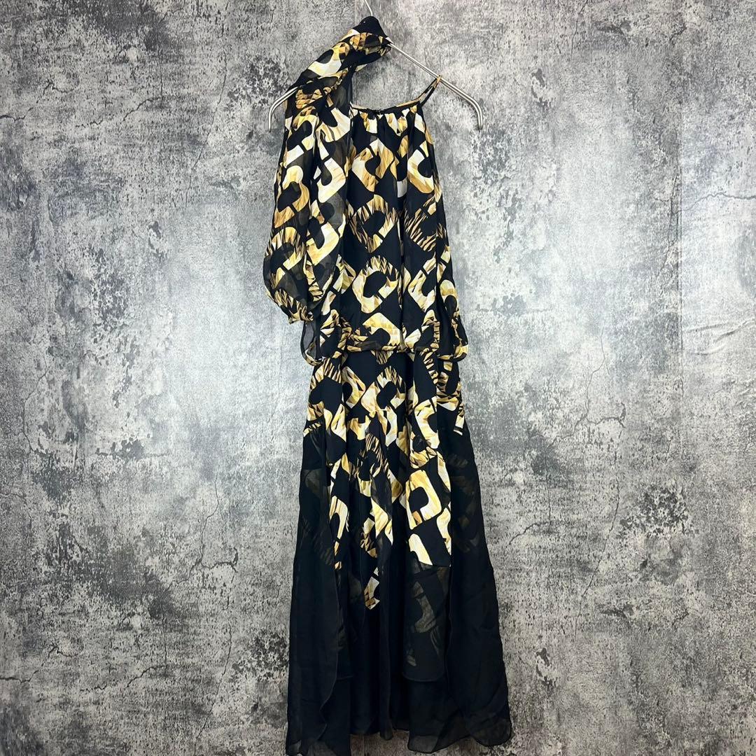 DIANE von FURSTENBERG チェーンリンク シルク ワンピース