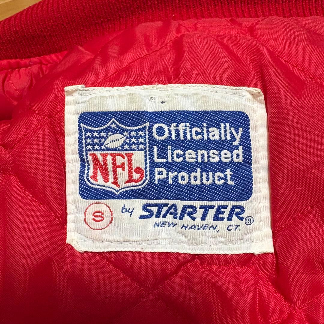 スターター 80'S NFL 49ERS スタジャンゴールド S アメリカ製