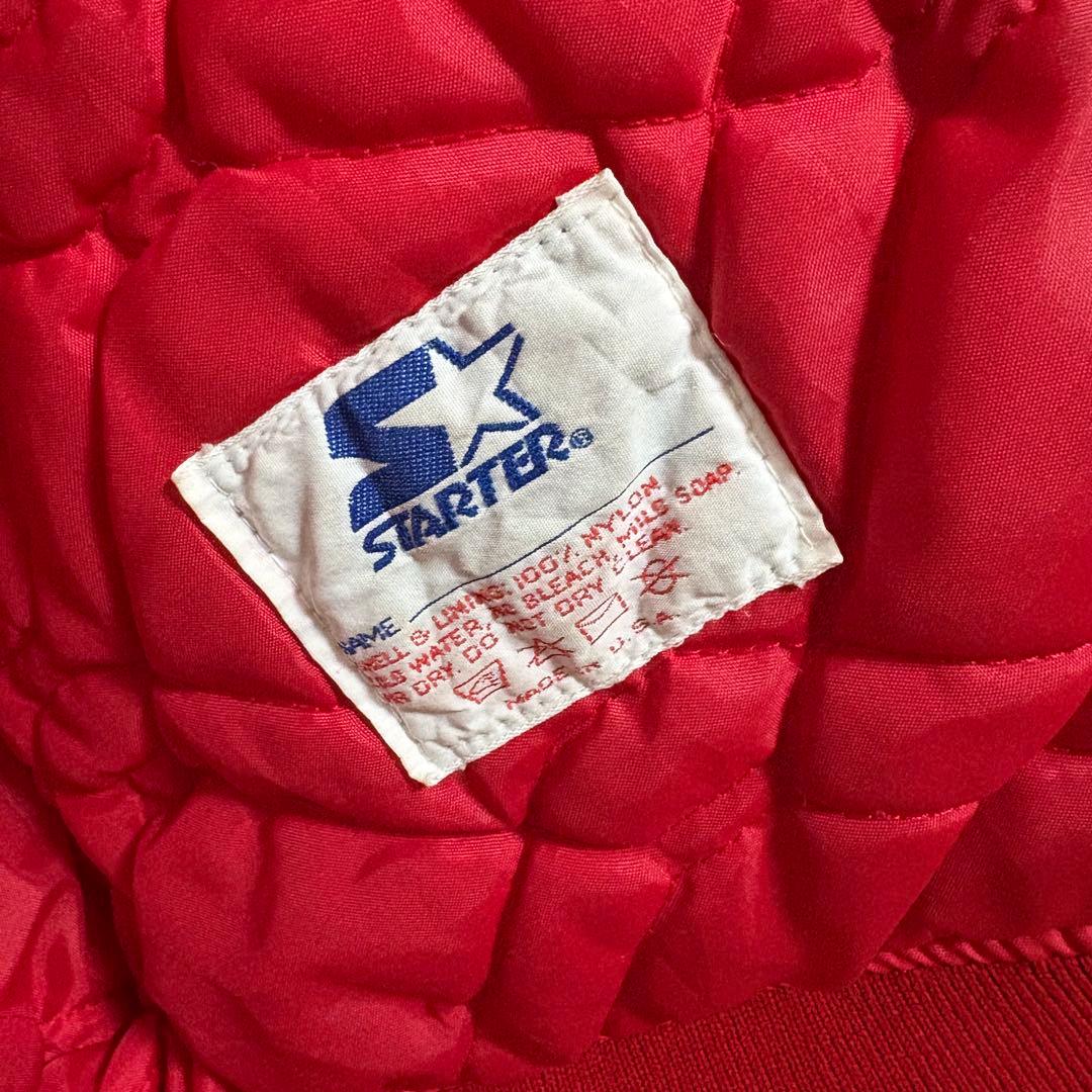 スターター 80'S NFL 49ERS スタジャンゴールド S アメリカ製