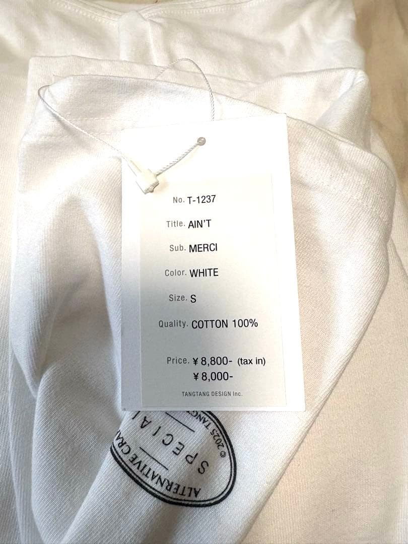 新品　TANGTANG MERCI Tシャツ size S