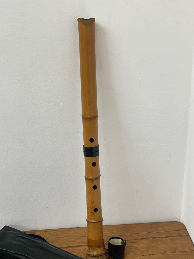 尺八 和楽器 在銘 中継ぎ