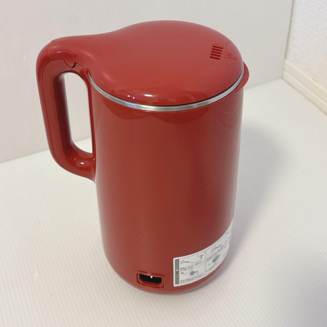 【美品】レッド ソイリッチ SOY RICH 完全豆乳メーカー