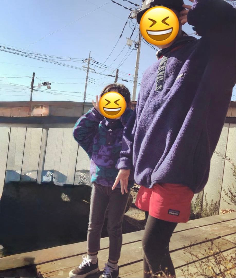 Patagonia スナップt 総柄　クリンチャー柄　92年