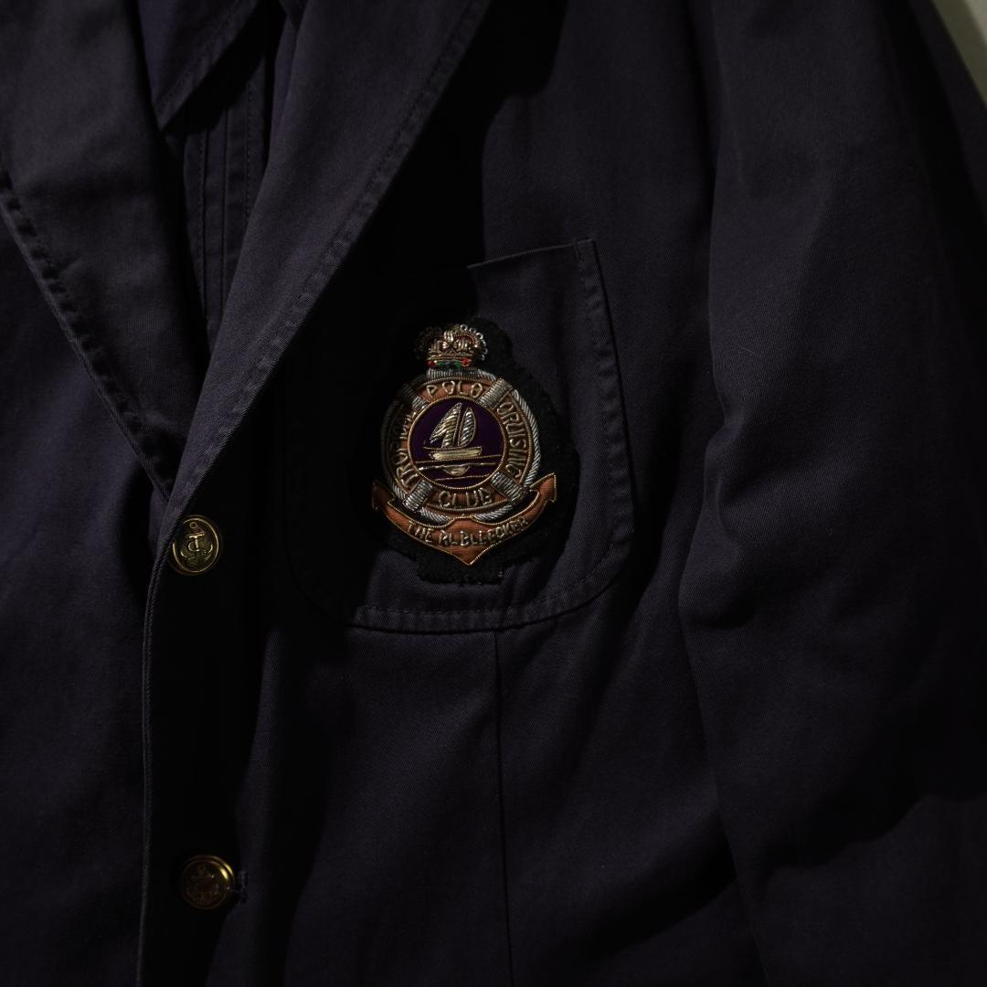 POLO by Ralph Lauren テーラードジャケット 紺/BZ165