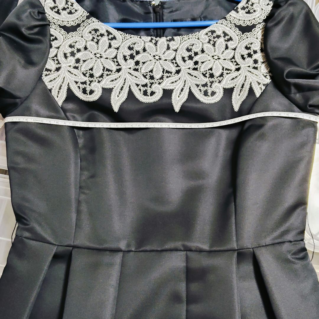 【定価61,950円】レース ブラック リボン ワンピーストゥービーシック