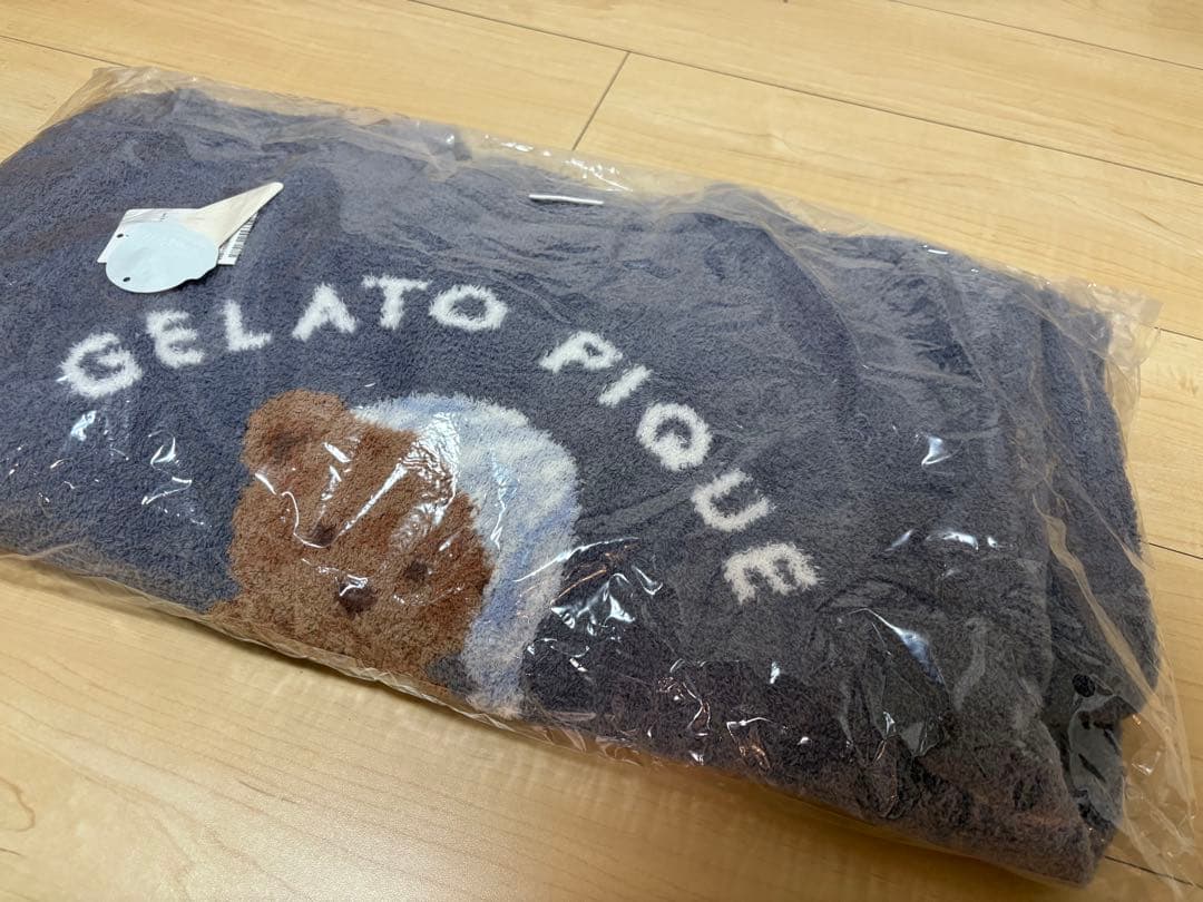 【新品・未使用】ジェラピケ　GOOD NIGHT BEAR ジャガードワンピース