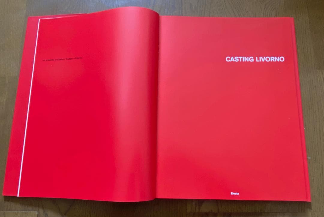 オリビエーロ・トスカーニ「CASTING LIVORNO」大型写真集