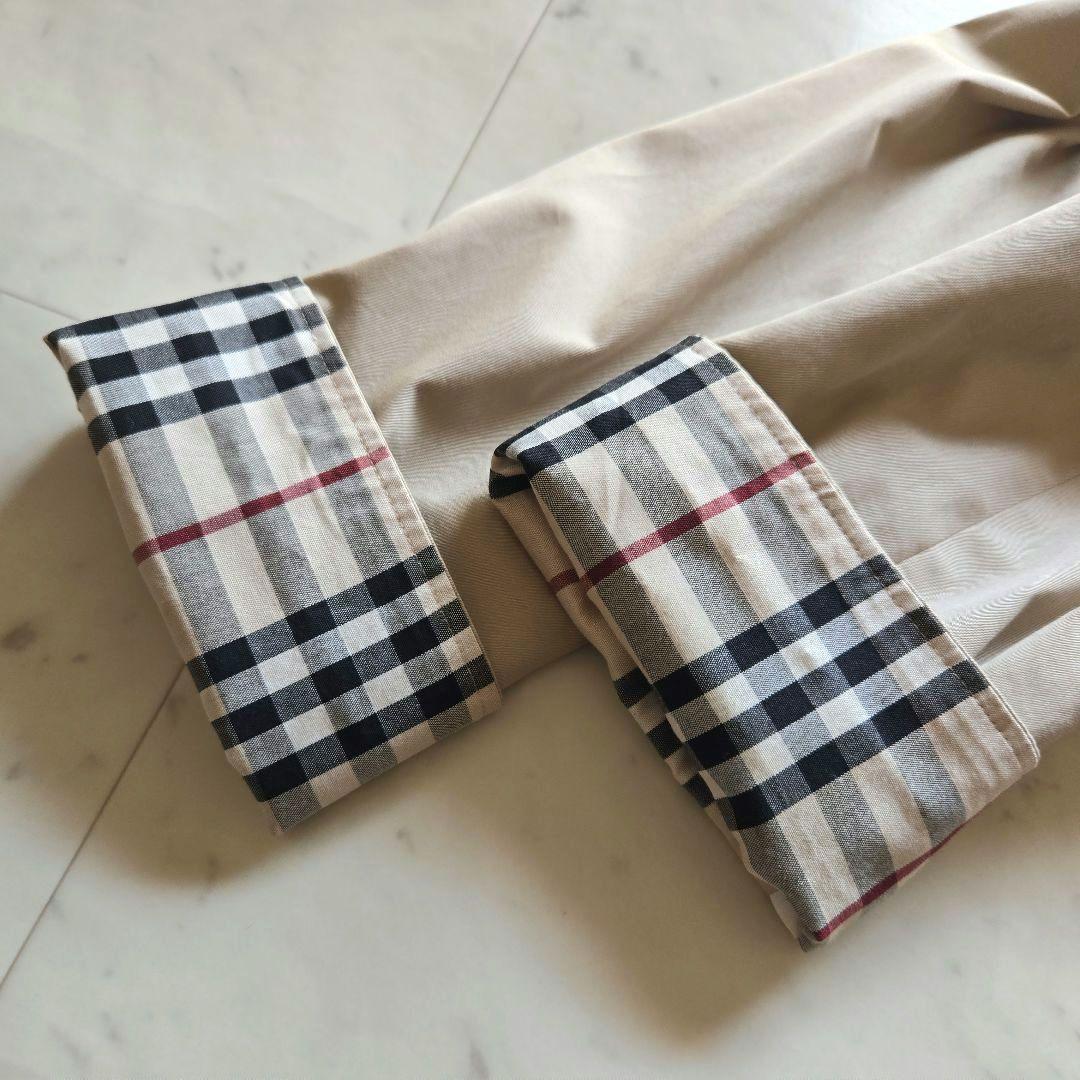 希少★ BURBERRY LONDON ステンカラーコート ノバチェック 刺繍