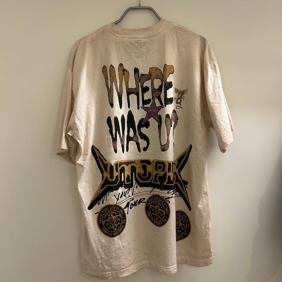 Travis Scott maximum ツアー hyaena tシャツ XL