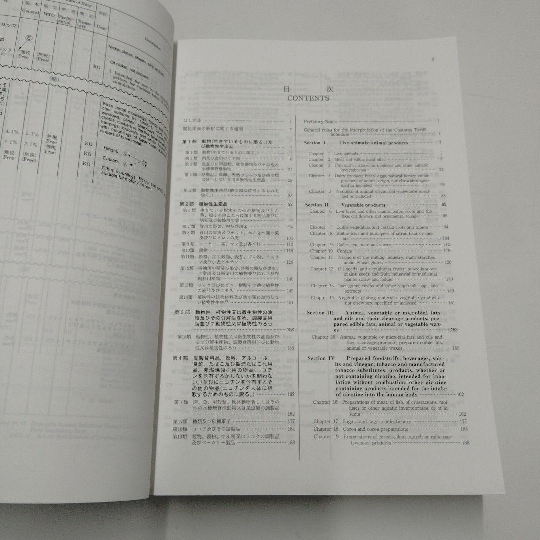 実行関税率表　２０２４年度版　完全新品未使用　輸出入通関&貿易　日本関税協会発行