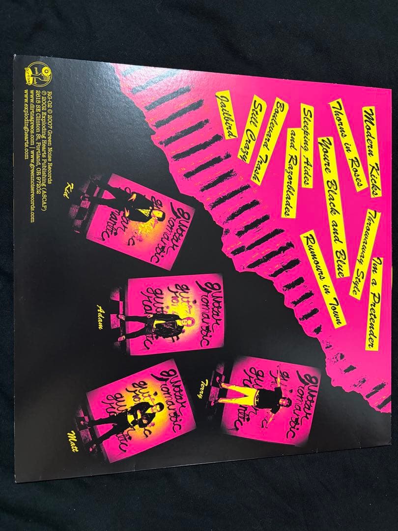 EXPLODING HEARTS LP punk powerpop パンク天国