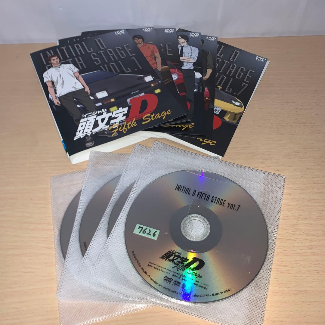 頭文字D イニシャルD 5期 FIFTH STAGE DVD 1~7全巻セット