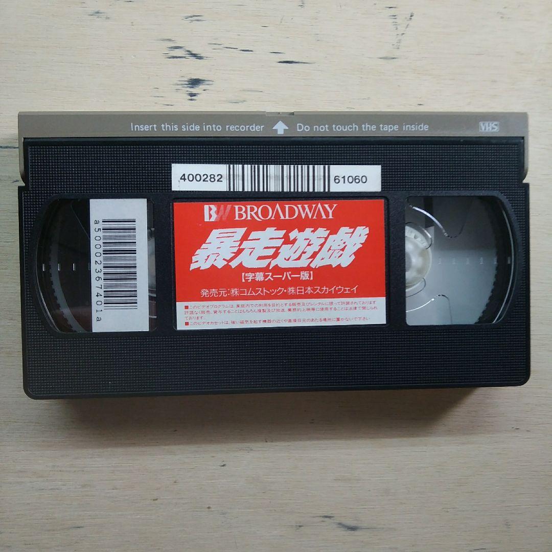 アントニオ・バンデラス　暴走遊戯　字幕版VHS