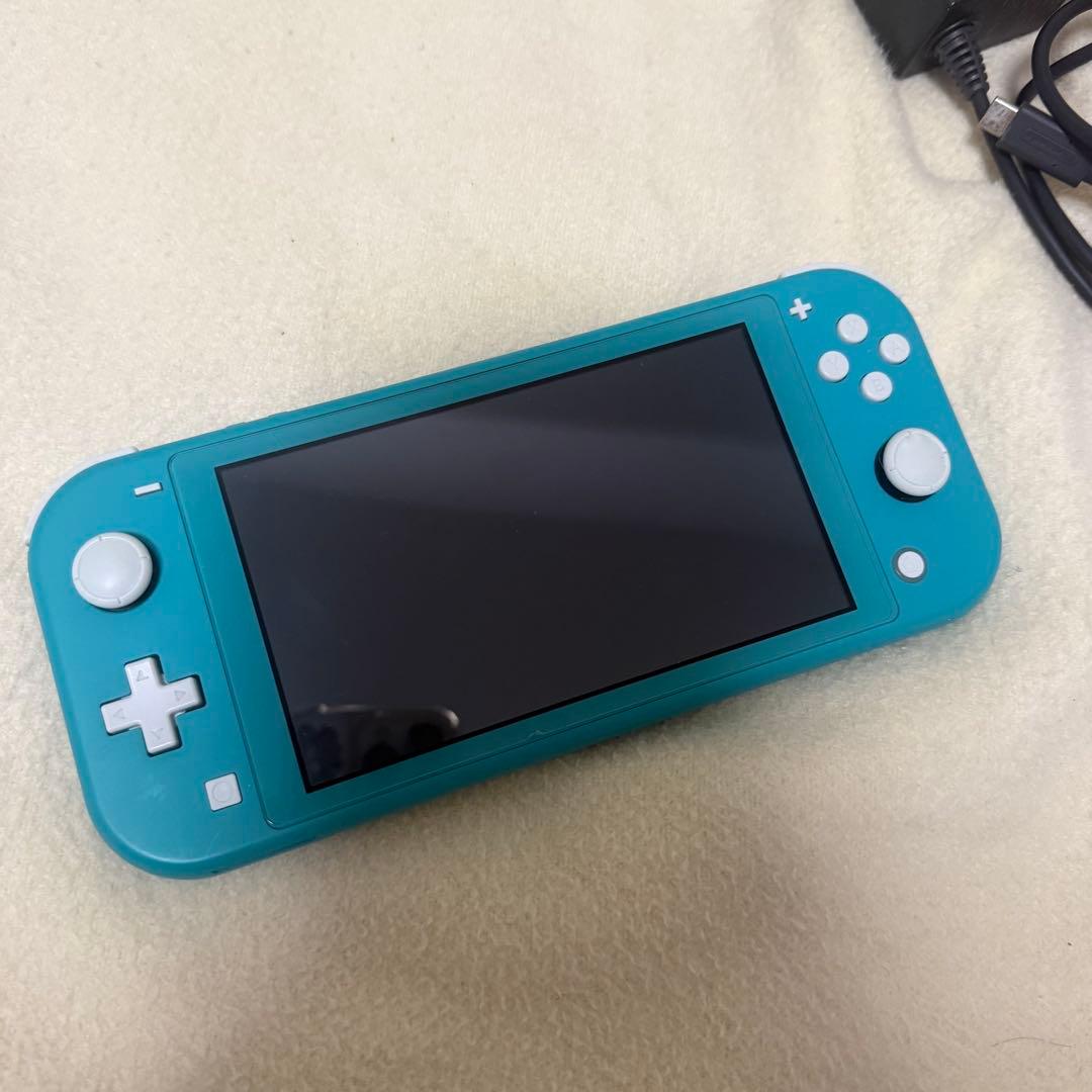 Nintendo Switch Lite ターコイズ 本体 ソフト5本まとめ売り