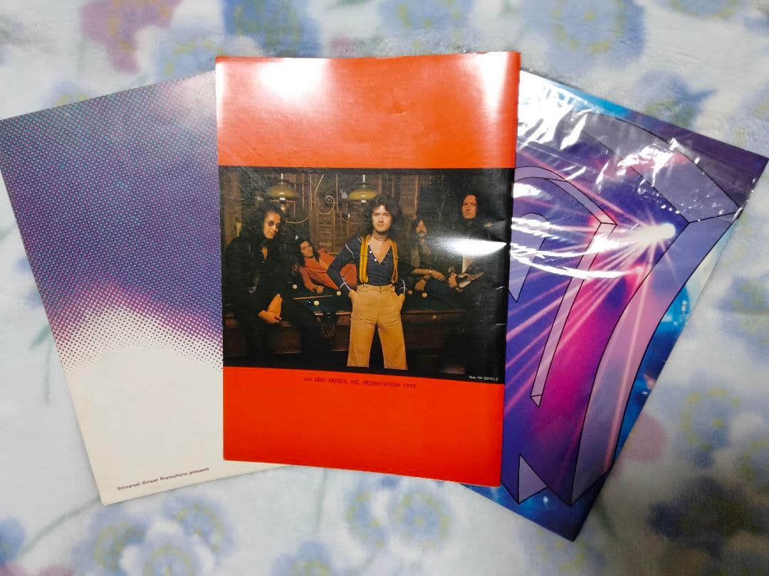 DEEP PURPLE　パンフレット　ディープパープル　3点セット